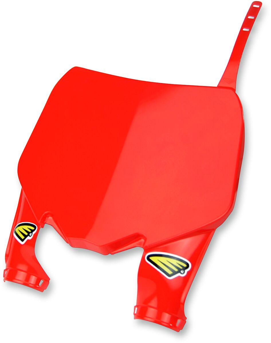 CYCRA STADIUM FRONT NUMBER PLATE HONDA RED