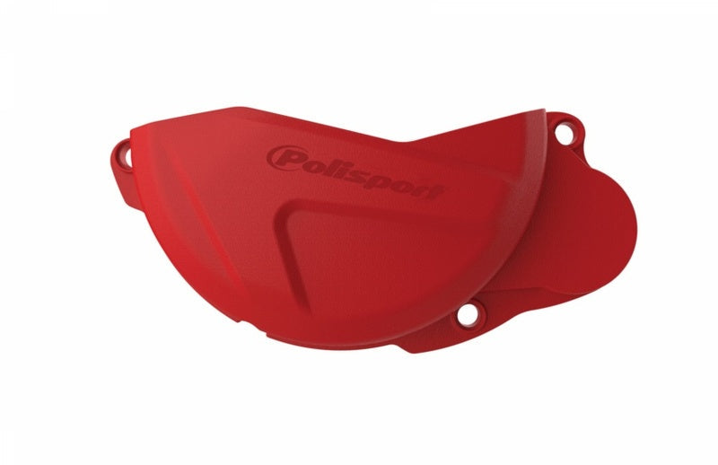 Polisport Clutch Cover Protection Red Honda CRF250R