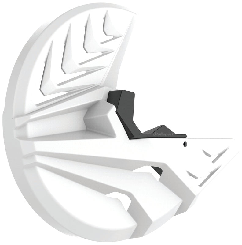 Polisport Front Disc Protector White Kawasaki KX450F/250F