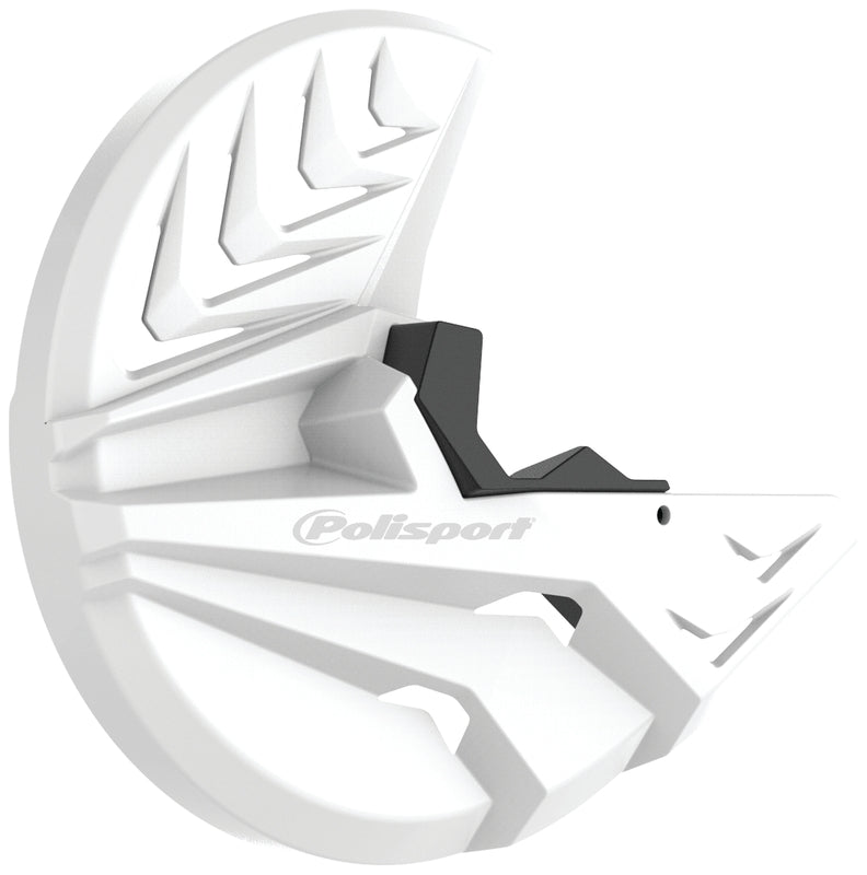 Polisport Front Disc Cover Disc White / Black