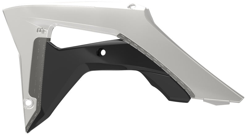 Polisport Radiator Covers Clear Honda CRF450R