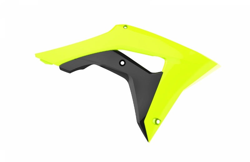 Polisport Radiator Covers Neon Yellow Honda CRF450R