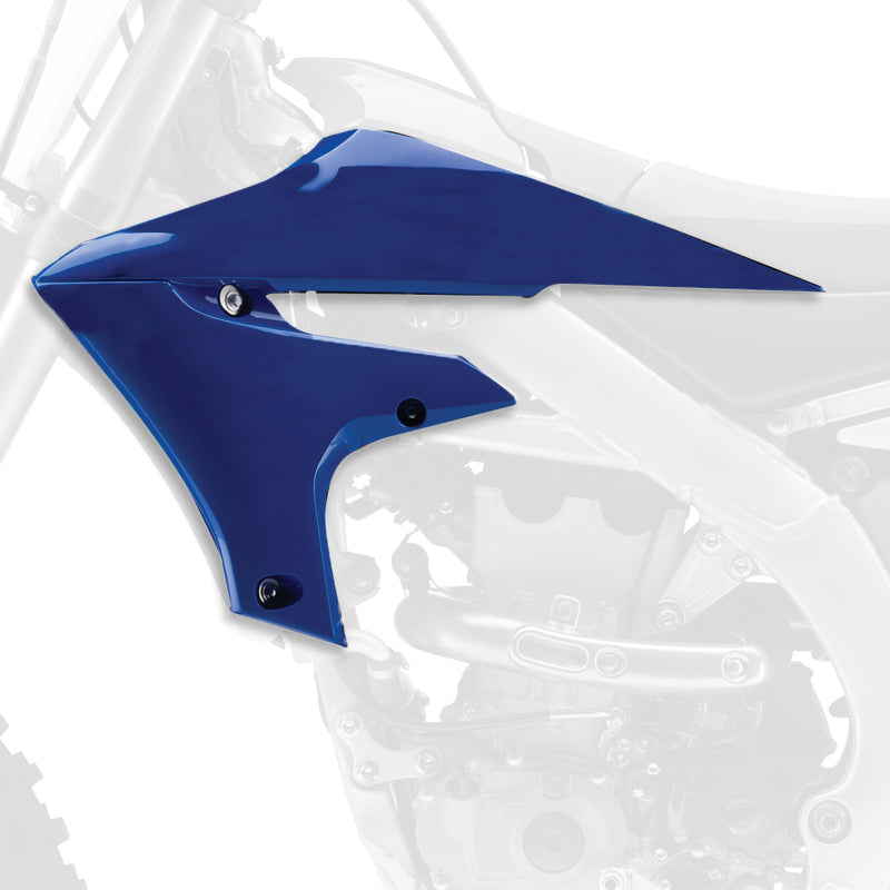 Polisport Radiator Covers Blue Yamaha YZ450F