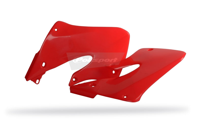 Polisport Radiator Covers Red Honda CRF250R/CRF450R