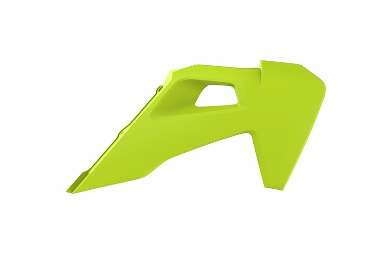 Polisport Radiator Covers Neon Yellow Husqvarna TC/FC