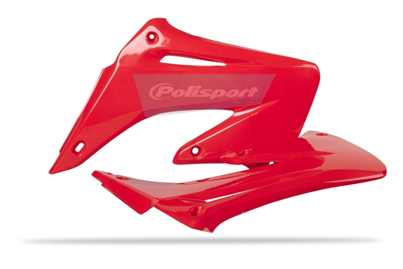 Polisport Radiator Covers Red Honda CRF250R/CRF450R