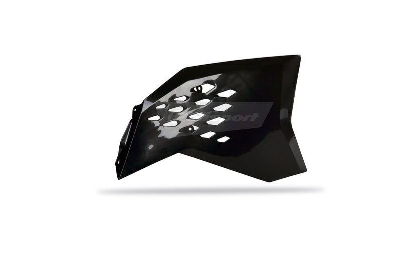 Polisport Radiator Covers Black KTM