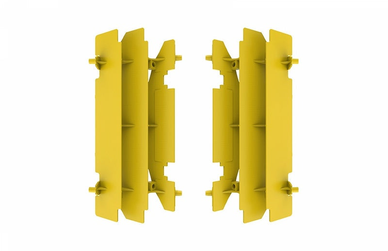 Polisport Radiator Louvers Yellow Suzuki