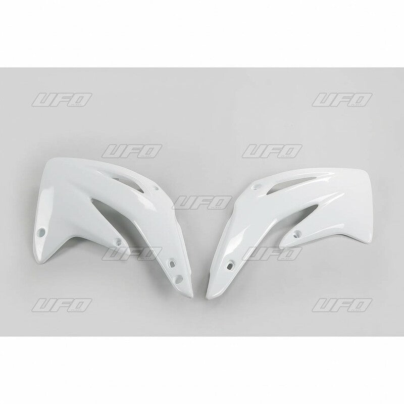 UFO Plast PLASTIC RAD SCOOPS, WHT/WHT