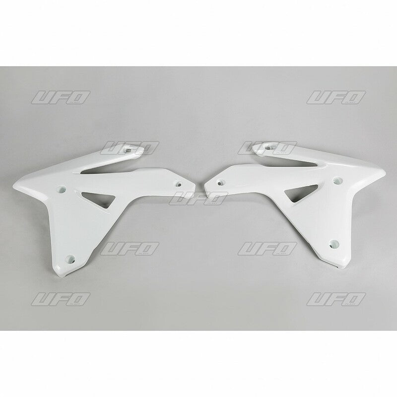 UFO Plast PLASTIC RAD SCOOPS, WHT/WHT