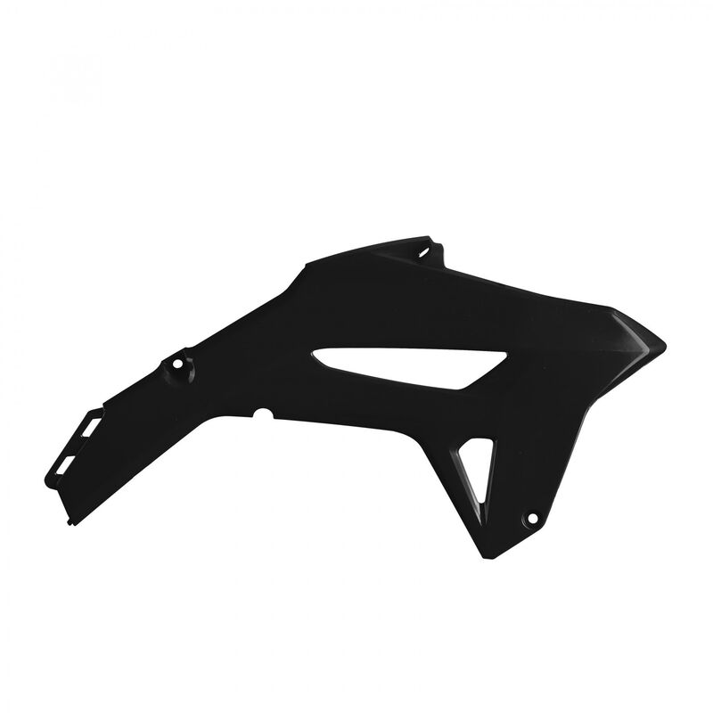 Polisport Radiator Covers Black Honda CRF450R