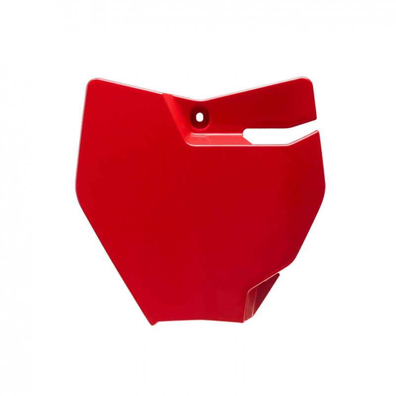 Polisport Front Number Plate - Red Gas Gas MC65