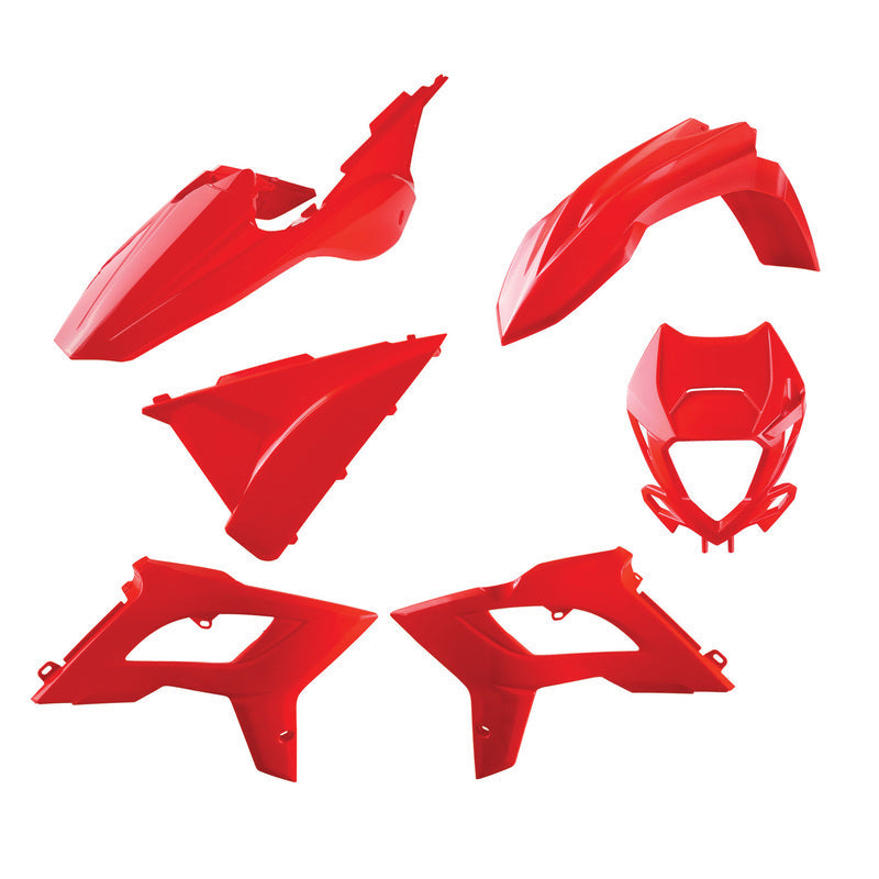 Polisport Restyling Plastic Kit Red - Beta RR 2T/4T