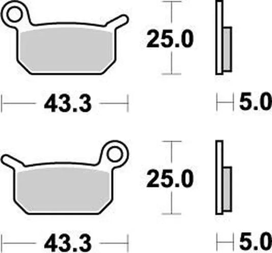 BRAKE PAD NITRO
