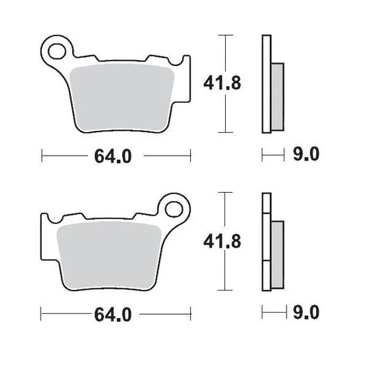 BRAKE PAD NITRO SPORT