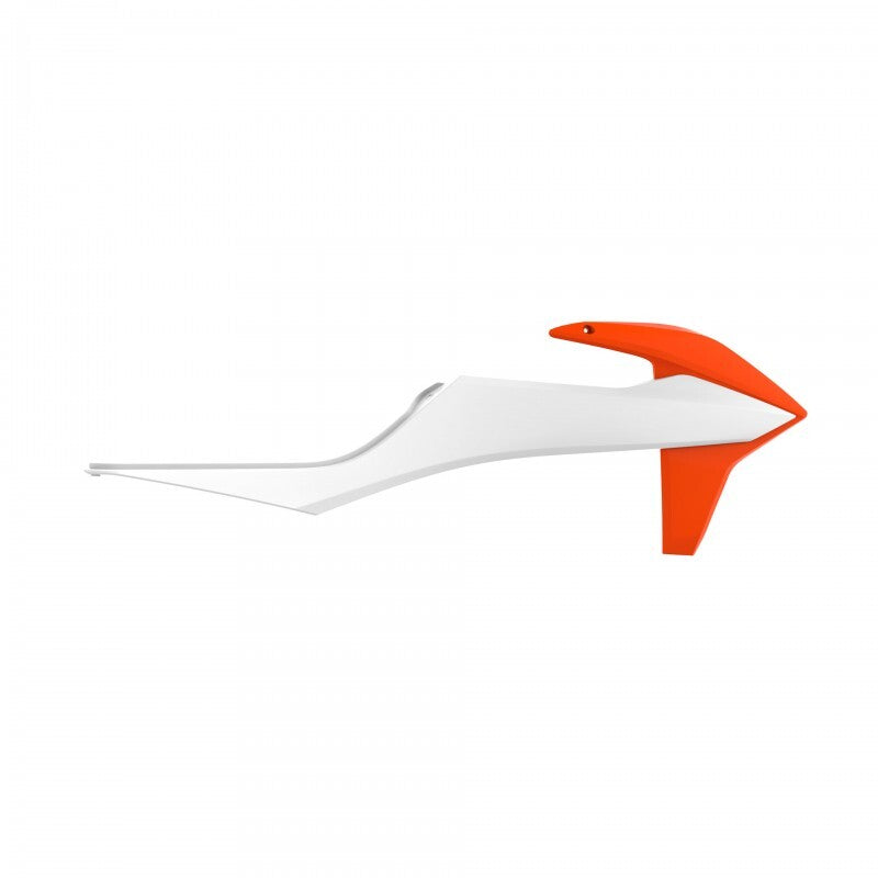 Polisport Radiator Covers Orange/White KTM