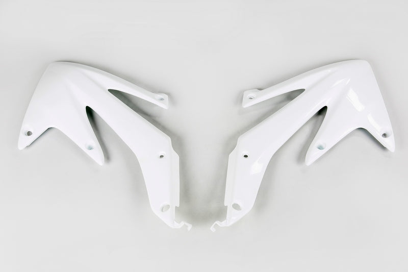 UFO Plast PLASTIC RAD SCOOPS, WHT/WHT