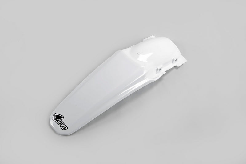 UFO Plast PLASTIC REAR FENDER, WHT/WHT