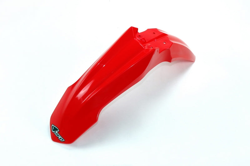 UFO Plast PLASTIC FRONT FENDER, RED/RED