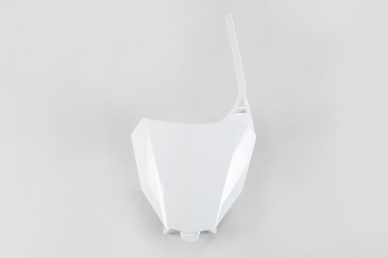 UFO Plast PLASTIC FRONT PLATE, WHT/WHT