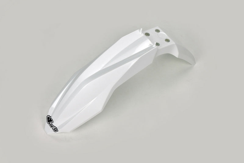 UFO Plast PLASTIC FRONT FENDER, WHT/WHT