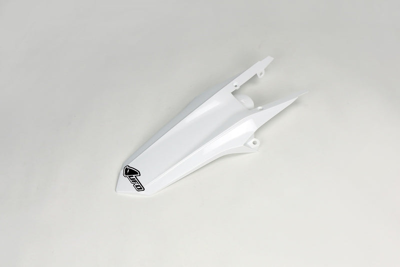 UFO Plast PLASTIC REAR FENDER, WHT/WHT