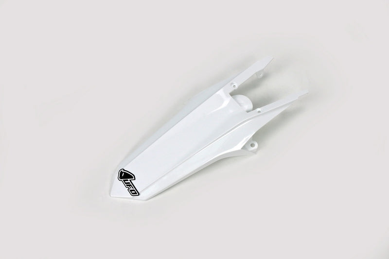 UFO Plast PLASTIC REAR FENDER, WHT/WHT