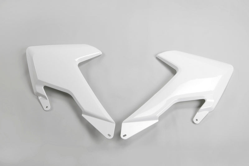 UFO Plast PLASTIC RAD SCOOPS, WHT/WHT