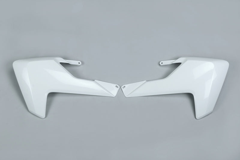 UFO Plast PLASTIC RAD SCOOPS, WHT/WHT