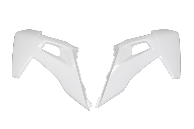 UFO Plast PLASTIC RAD SCOOPS, WHT/WHT