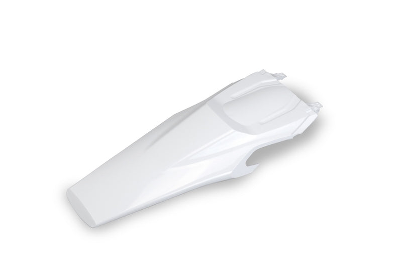 UFO Plast PLASTIC REAR FENDER, WHT/WHT