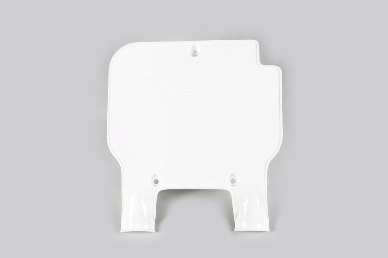 UFO Plast PLASTIC FRONT PLATE, WHT/WHT