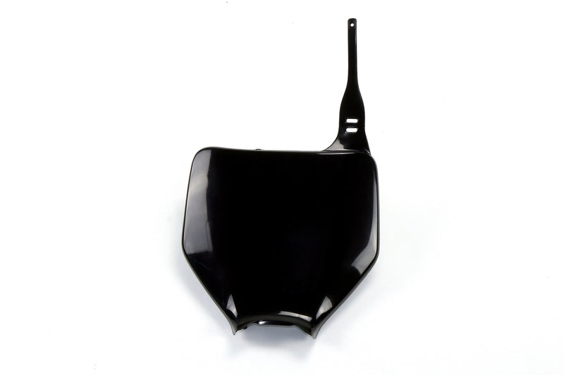 UFO Plast PLASTIC FRONT PLATE, BLK/BLK