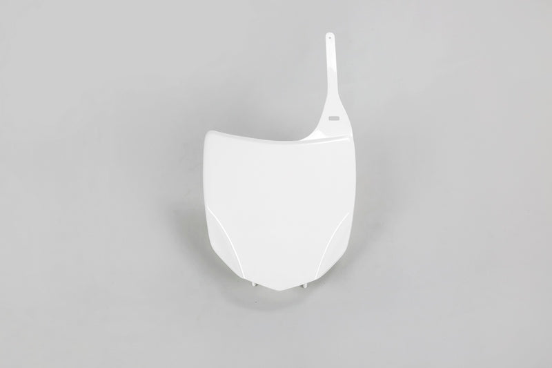 UFO Plast PLASTIC FRONT PLATE, WHT/WHT