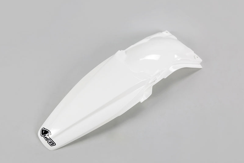 UFO Plast PLASTIC REAR FENDER, WHT/WHT