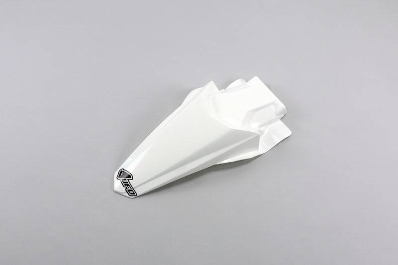 UFO Plast PLASTIC REAR FENDER, WHT/WHT