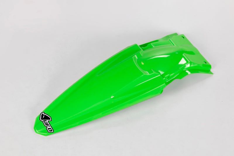UFO Plast PLASTIC REAR FENDER, GRN/GRN
