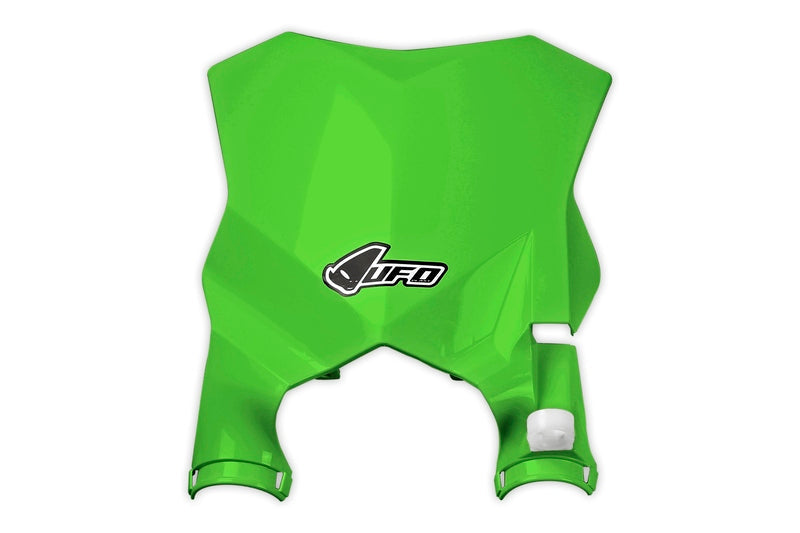 UFO Plast PLASTIC FRONT PLATE, GRN/GRN