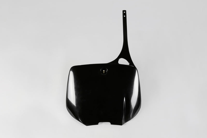 UFO Plast PLASTIC FRONT PLATE, BLK/BLK