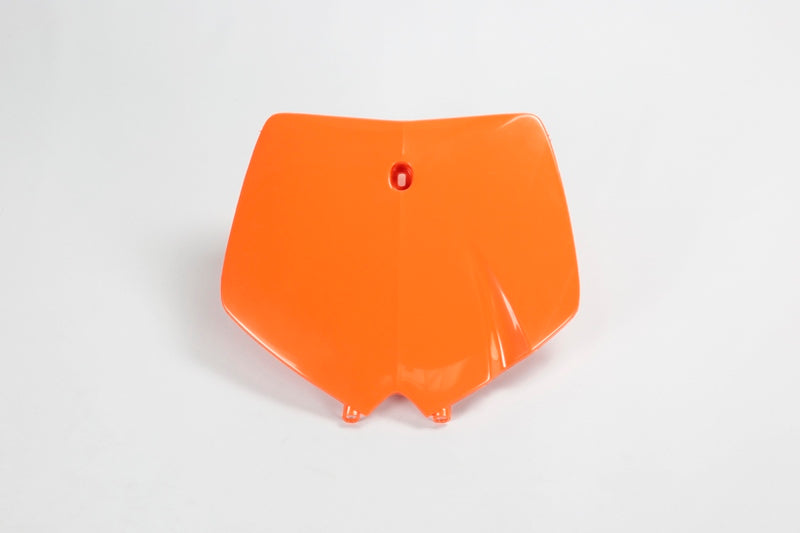UFO Plast PLASTIC FRONT PLATE, ORG/ORG