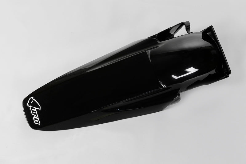 UFO Plast PLASTIC REAR FENDER, BLK/BLK