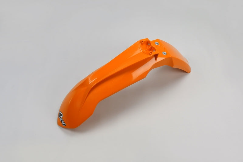 UFO Plast PLASTIC FRONT FENDER, ORG/ORG
