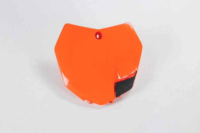 UFO Plast PLASTIC FRONT PLATE, ORG/ORG