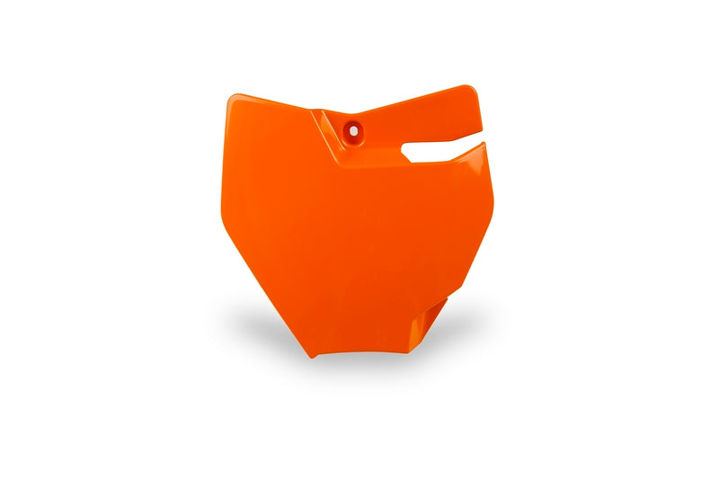 UFO Plast PLASTIC FRONT PLATE, ORG/ORG