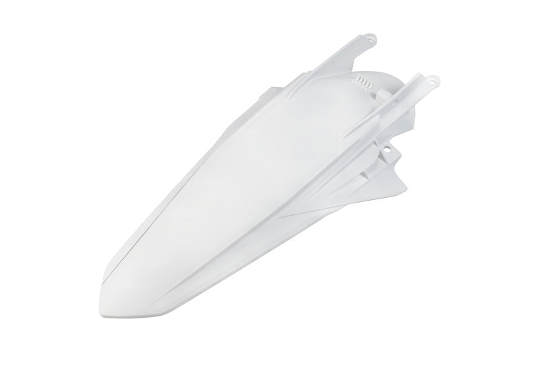UFO Plast PLASTIC REAR FENDER, WHT/WHT