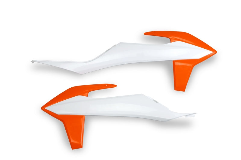 UFO Plast PLASTIC RAD SCOOPS, ORG/WHT