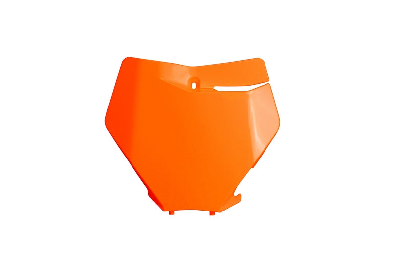 UFO Plast PLASTIC FRONT PLATE, ORG/ORG
