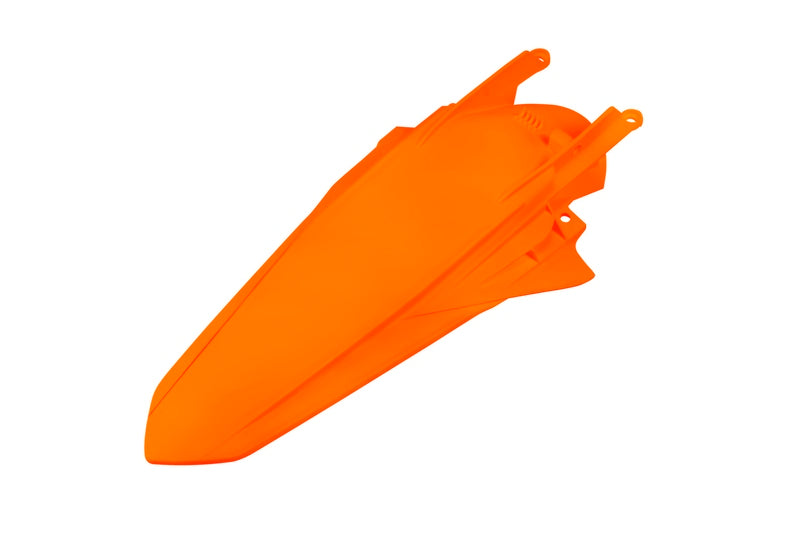 UFO Plast PLASTIC REAR FENDER, ORG/ORG