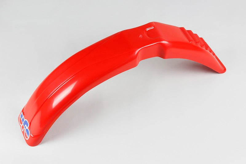 UFO Plast PLASTIC FRONT FENDER, RED/RED