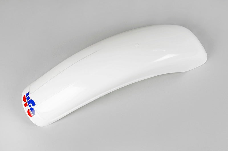 UFO Plast PLASTIC REAR FENDER, WHT/WHT